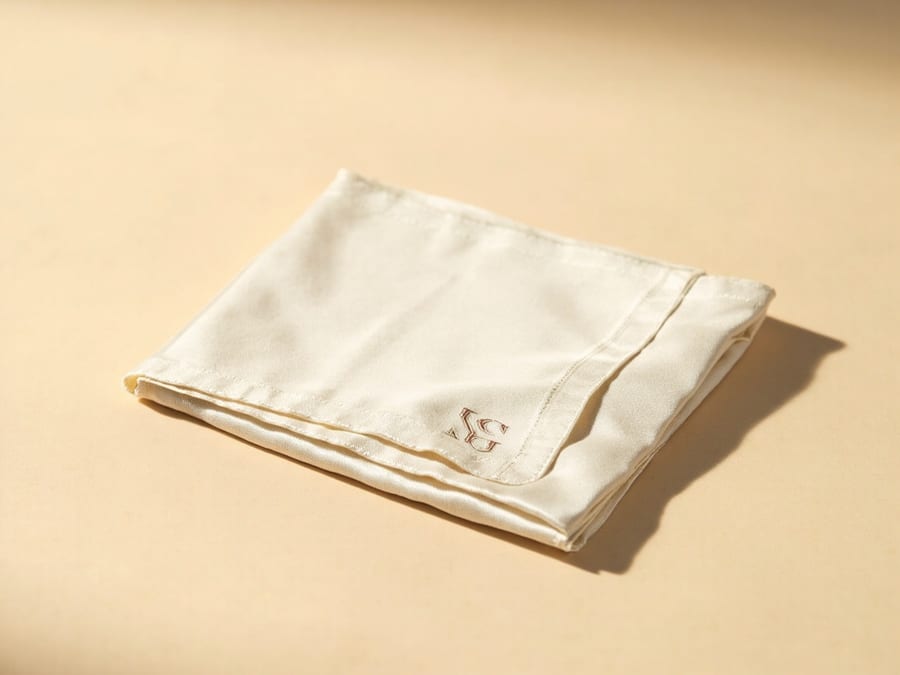 Fazzoletto/pochette in seta personalizzata